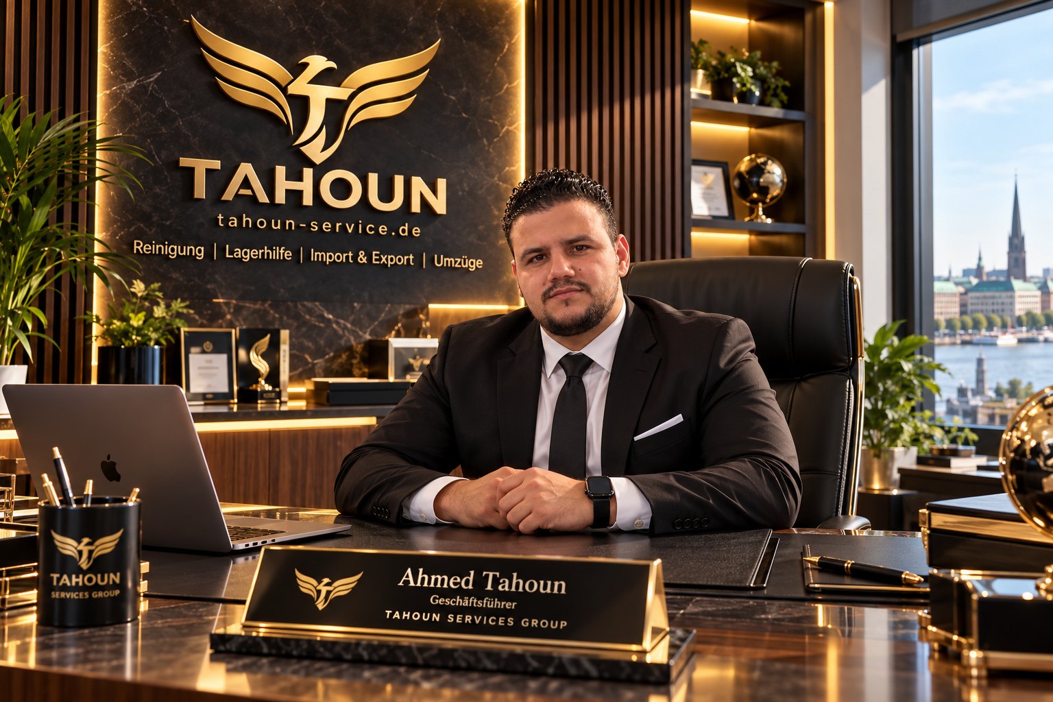 Ahmed Tahoun — Gründer & Geschäftsführer, Tahoun Services Group